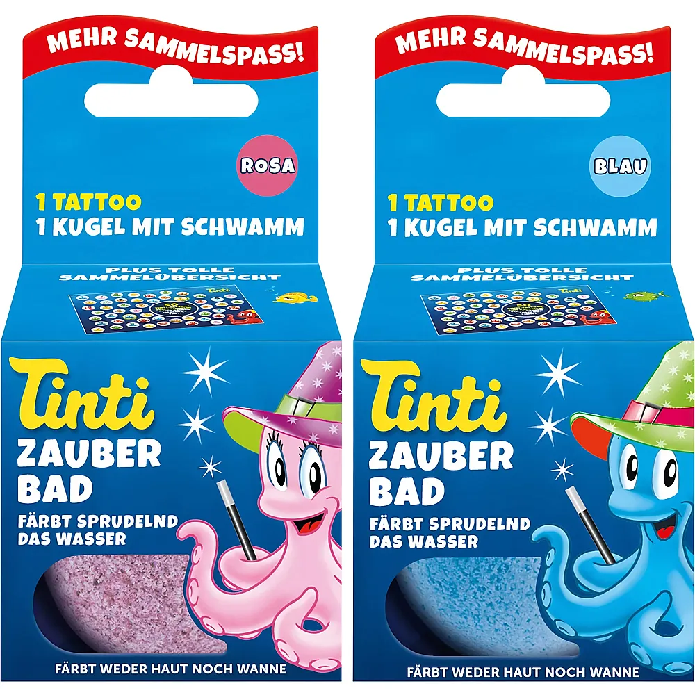 Tinti Zauberbad Sortiment - 40 g