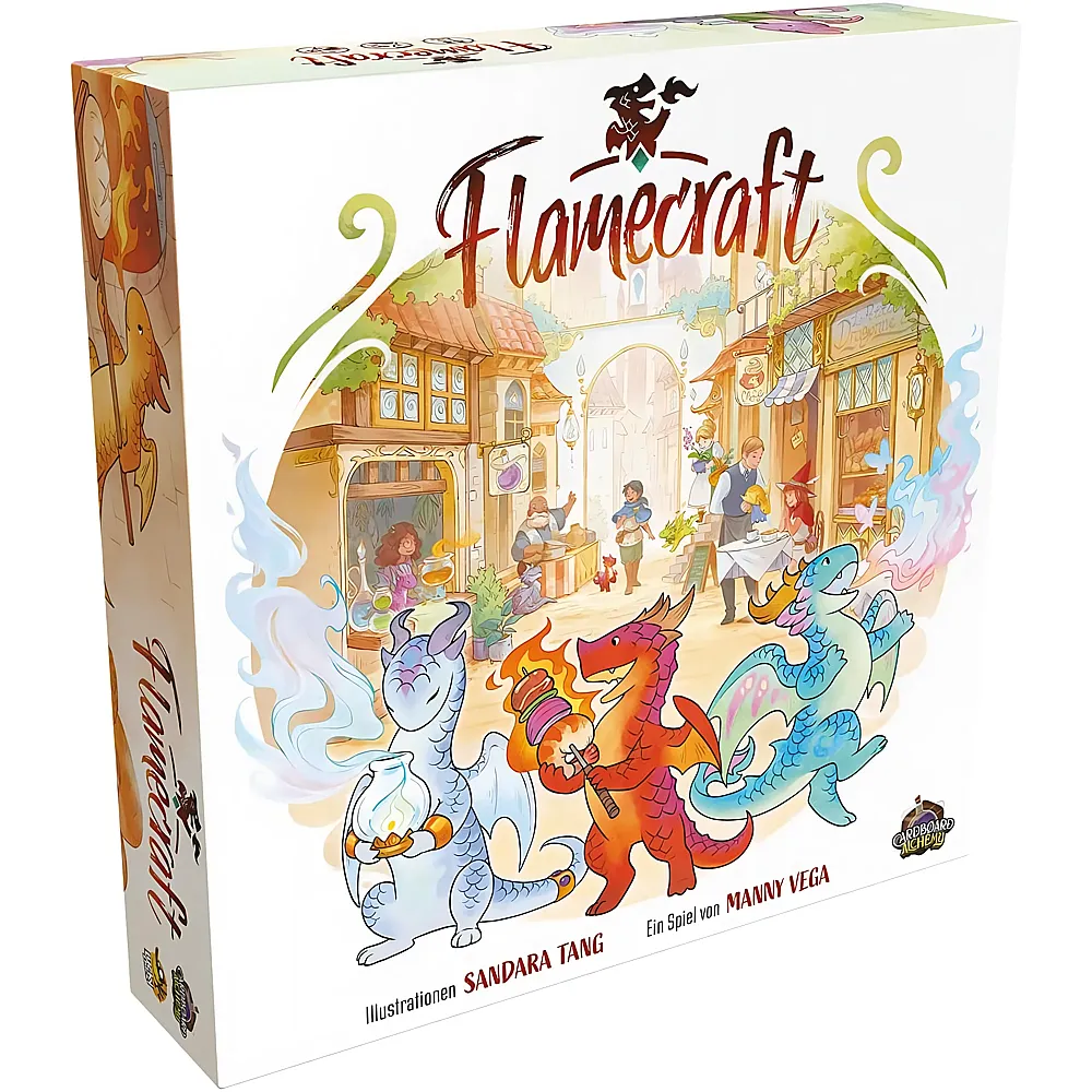 Asmodee Flamecraft Familienspiel - Deutsch