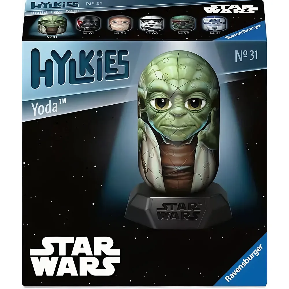 Ravensburger Puzzle Star Wars Hylkies Nr. 31  Yoda - 54 Teile