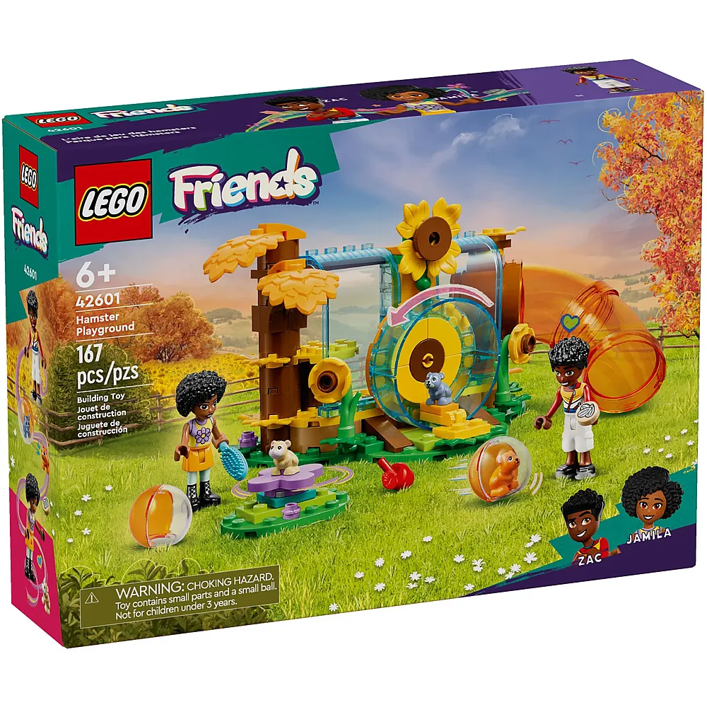 LEGO Friends Hamster-Spielplatz 42601