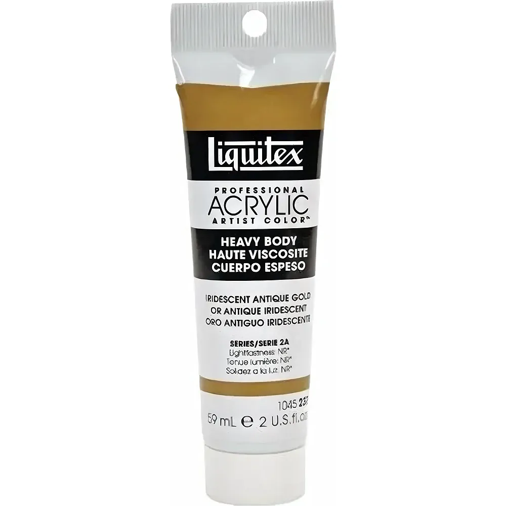 Liquitex Lqx Prof. Heavy Body Acrylfarbe 59ml Tube Irisierendes Antik - Suche
