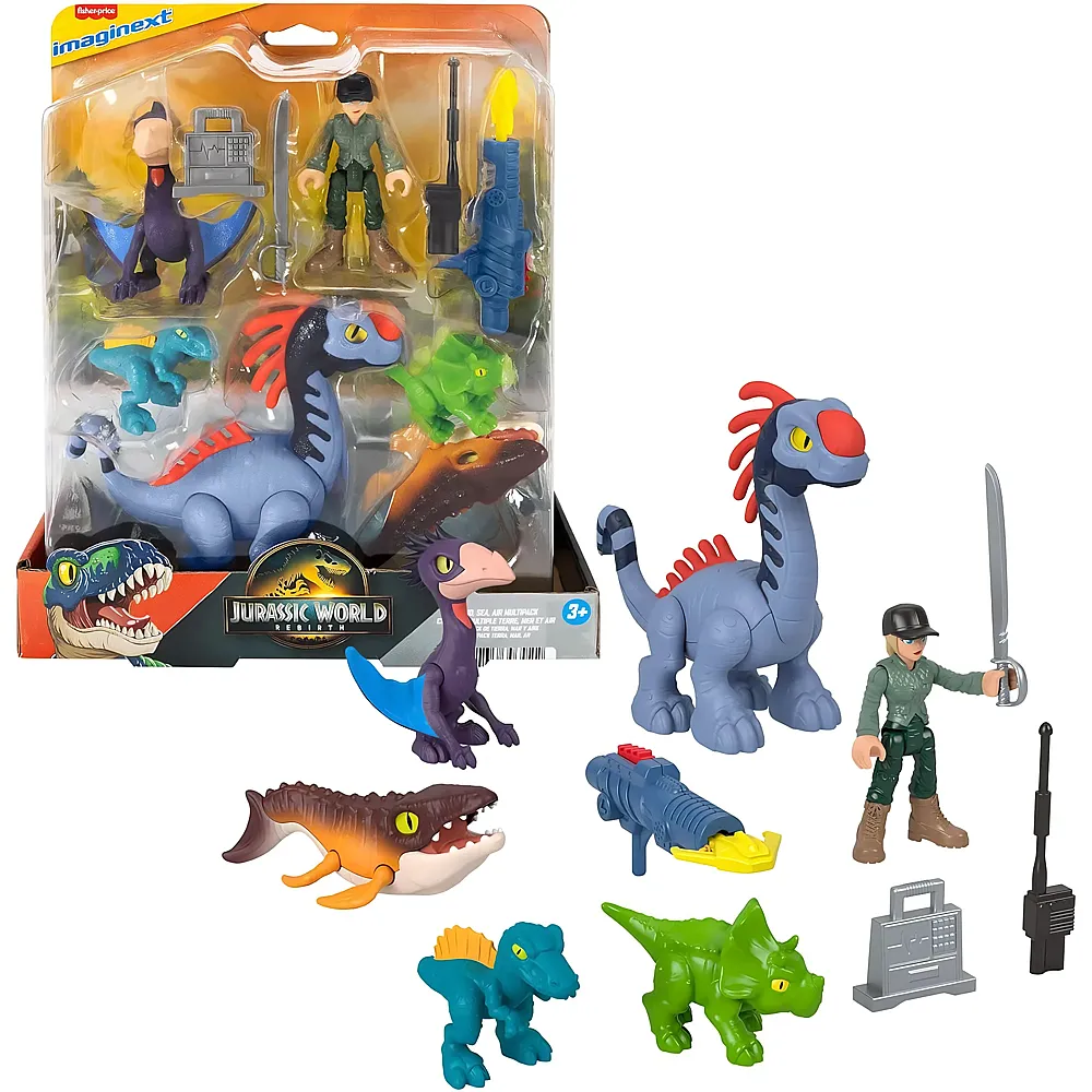 Imaginext Jurassic World Die Wiedergeburt Set