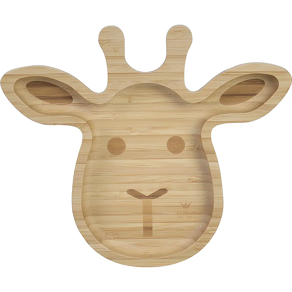 BamBam Teller Giraffe Bambus