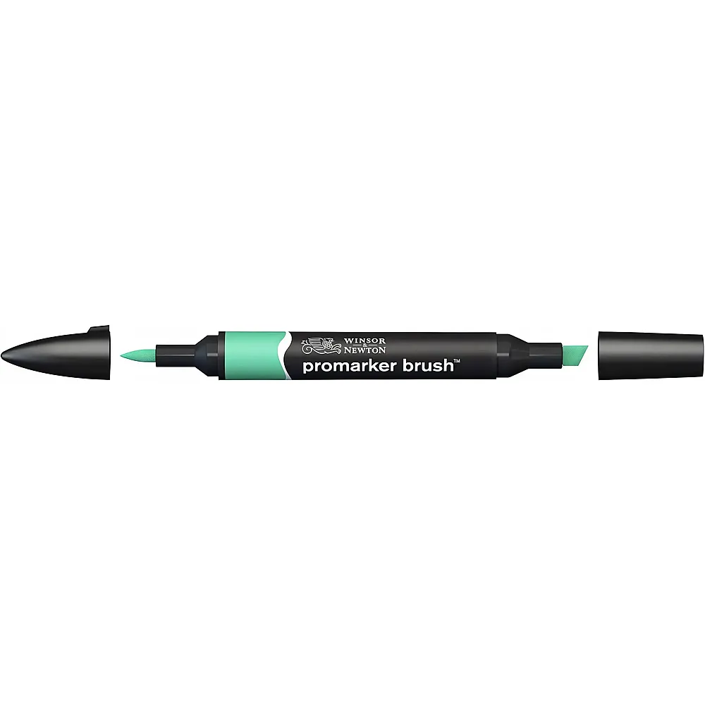 meinspielzeug - Winsor & Newton Promarker Brush mit 2 Spitzen Mintgr�n | Farbe & Kreide