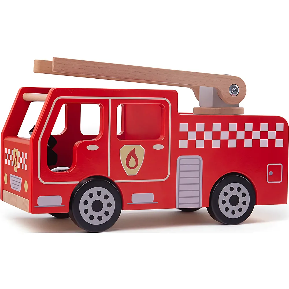 Bigjigs Feuerwehrauto aus Holz