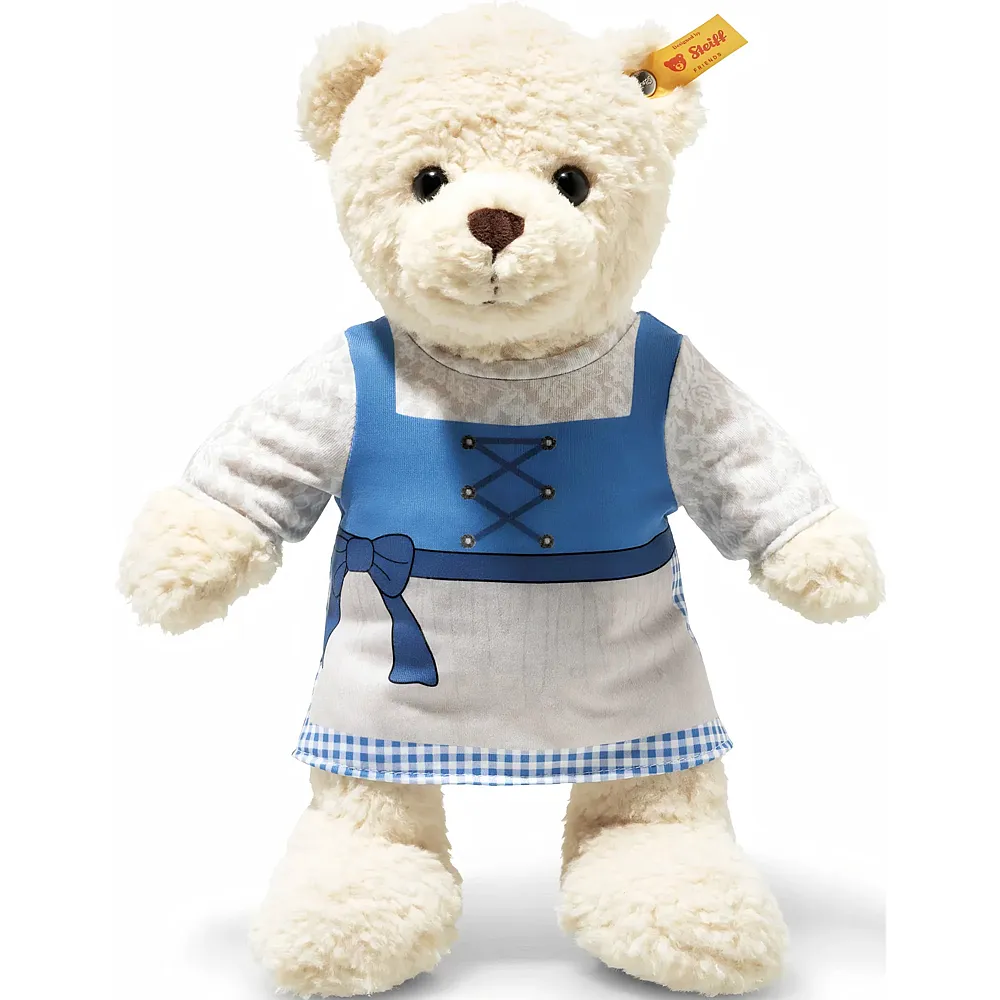 Steiff Mila Teddyb�r im Dirndl Beige - 30 cm