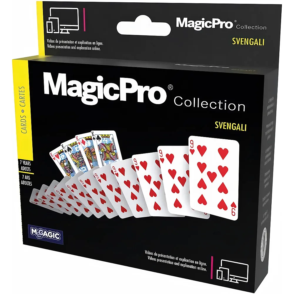 Megagic Magicpro - Svengali fr-de-it-en-es-ru - Suche