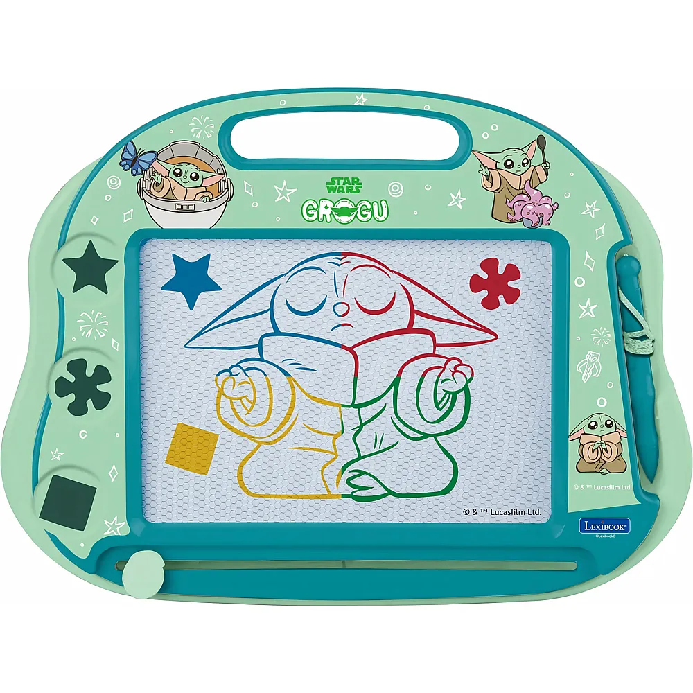 Lexibook Star Wars Magnetic drawing board with stylus and stamps - Boards & Magnets
