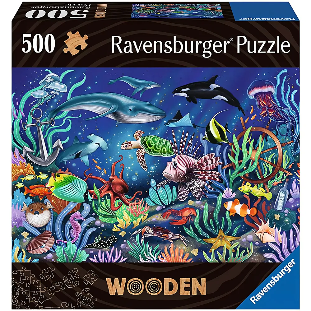 Ravensburger Puzzle Unten im Meer 505Teile