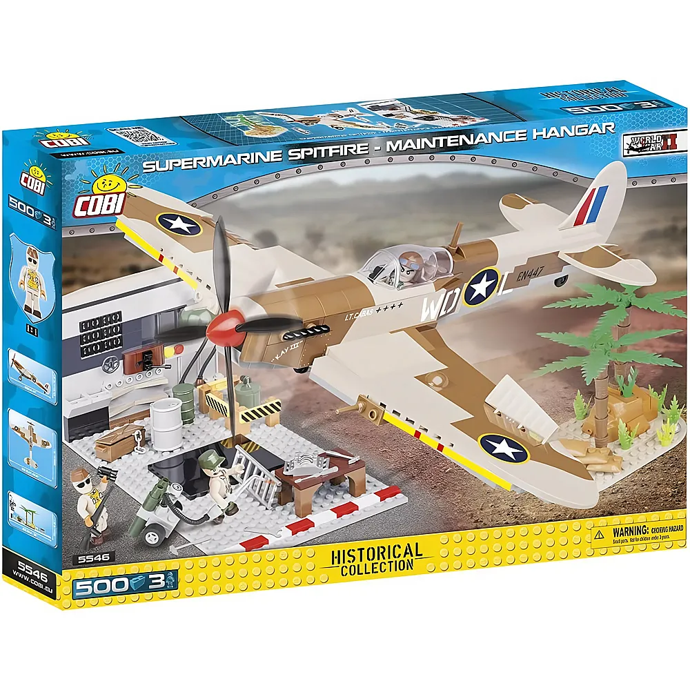 COBI Historical Collection Supermarine Spitfire - Maintenance Hangar 5546