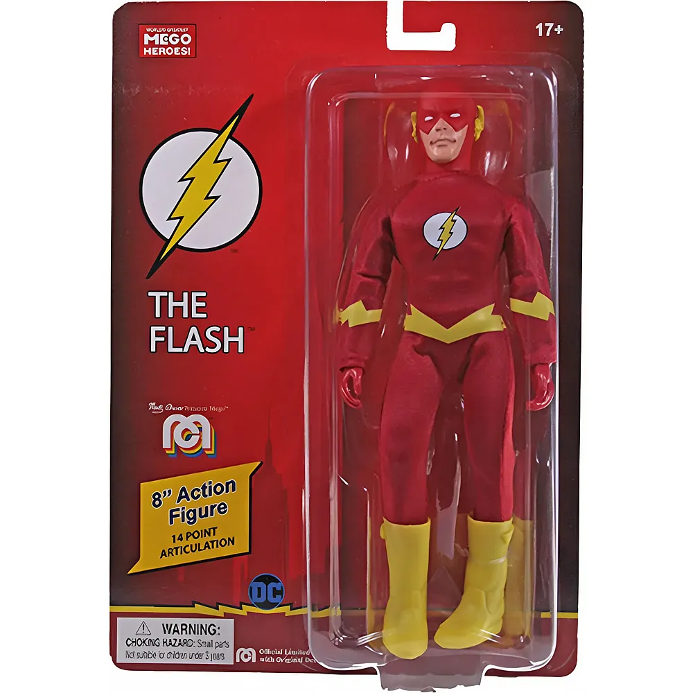 Mego Fig. 20cm Articulee DC Comics The Flash fr-en - Suche