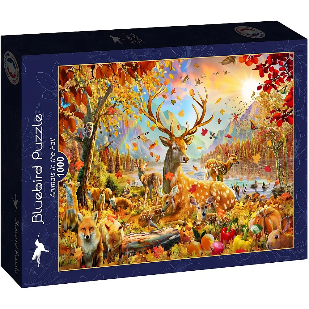 Bluebird Puzzle Animals In the Fall 1000Teile