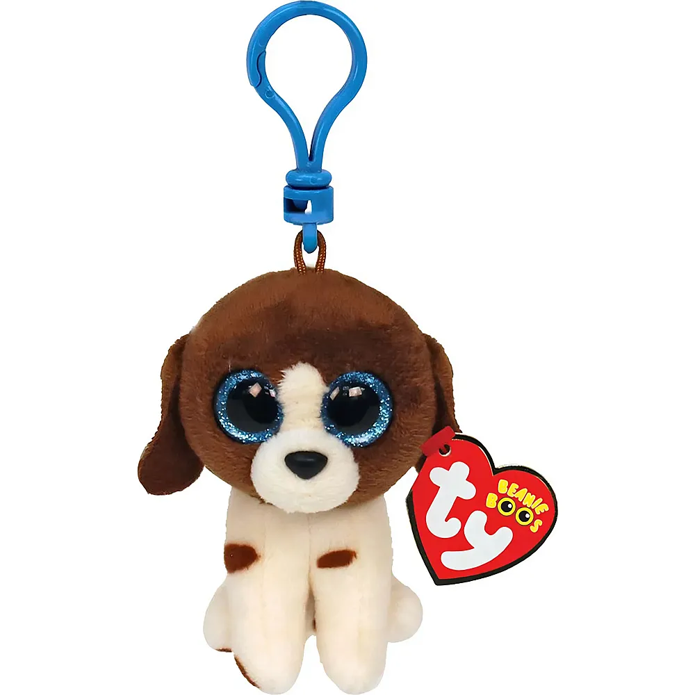 meinspielzeug - Ty Beanie Clips Anh�nger Muddles der Hund - 7 cm | Accessoires
