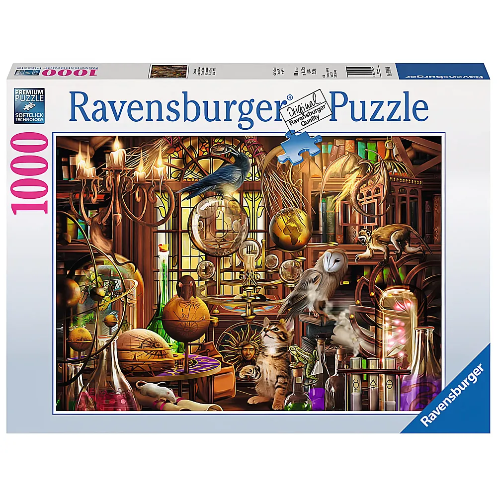 Ravensburger Puzzle Merlins Labor 1000Teile