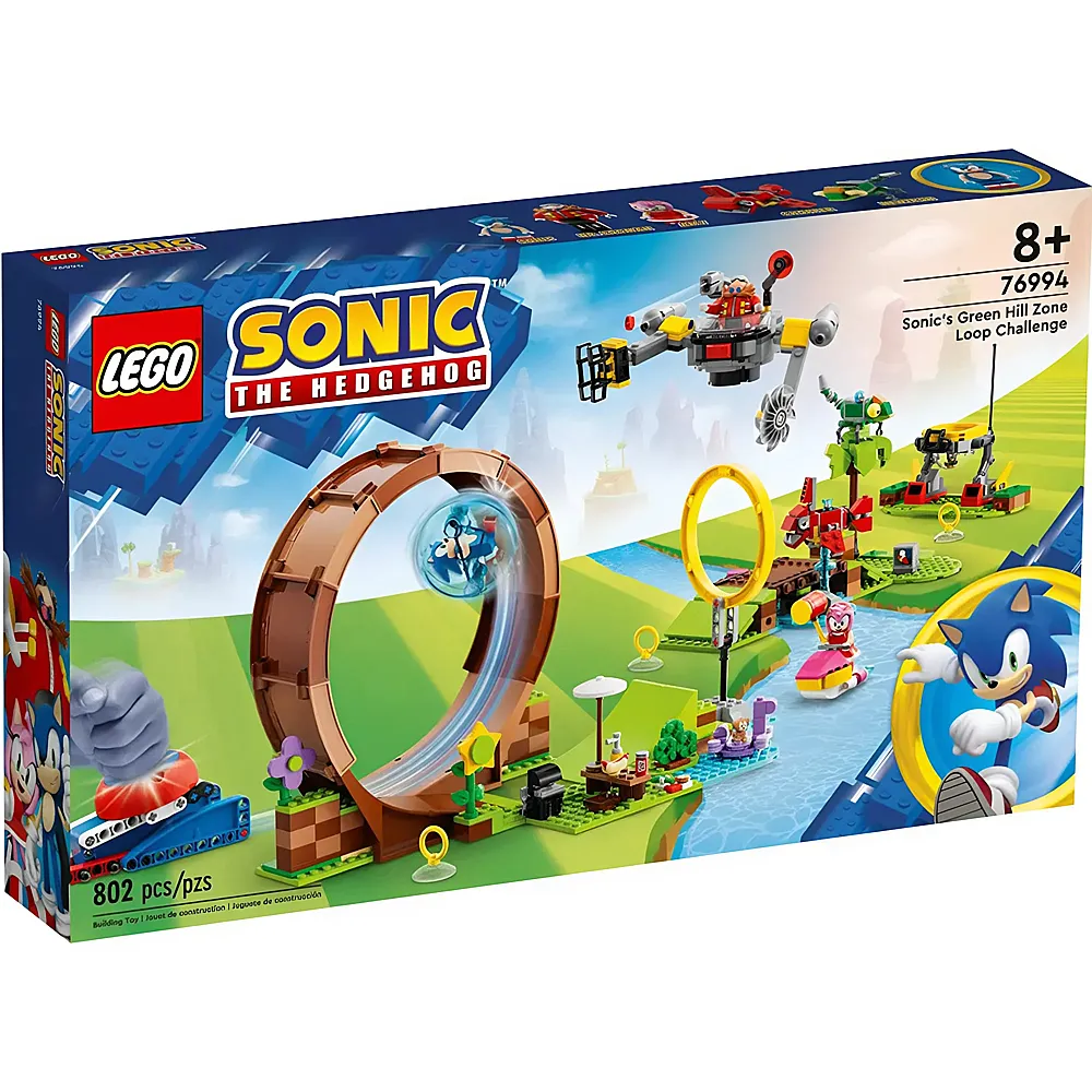 LEGO Sonics Looping-Challenge in der Green Hill Zone 76994