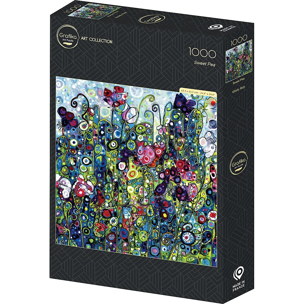 Grafika Puzzle Art Collection Sally Rich - Sweet Pea - 1000 Teile