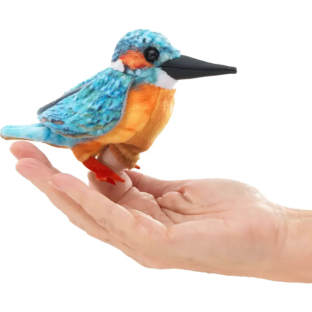Folkmanis Fingerpuppe Eisvogel - 13 cm