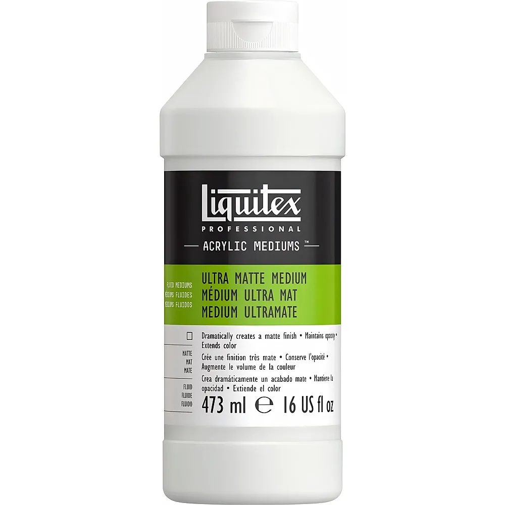 Liquitex Lqx Acryl Ultra Matt Medium 473ml - Suche