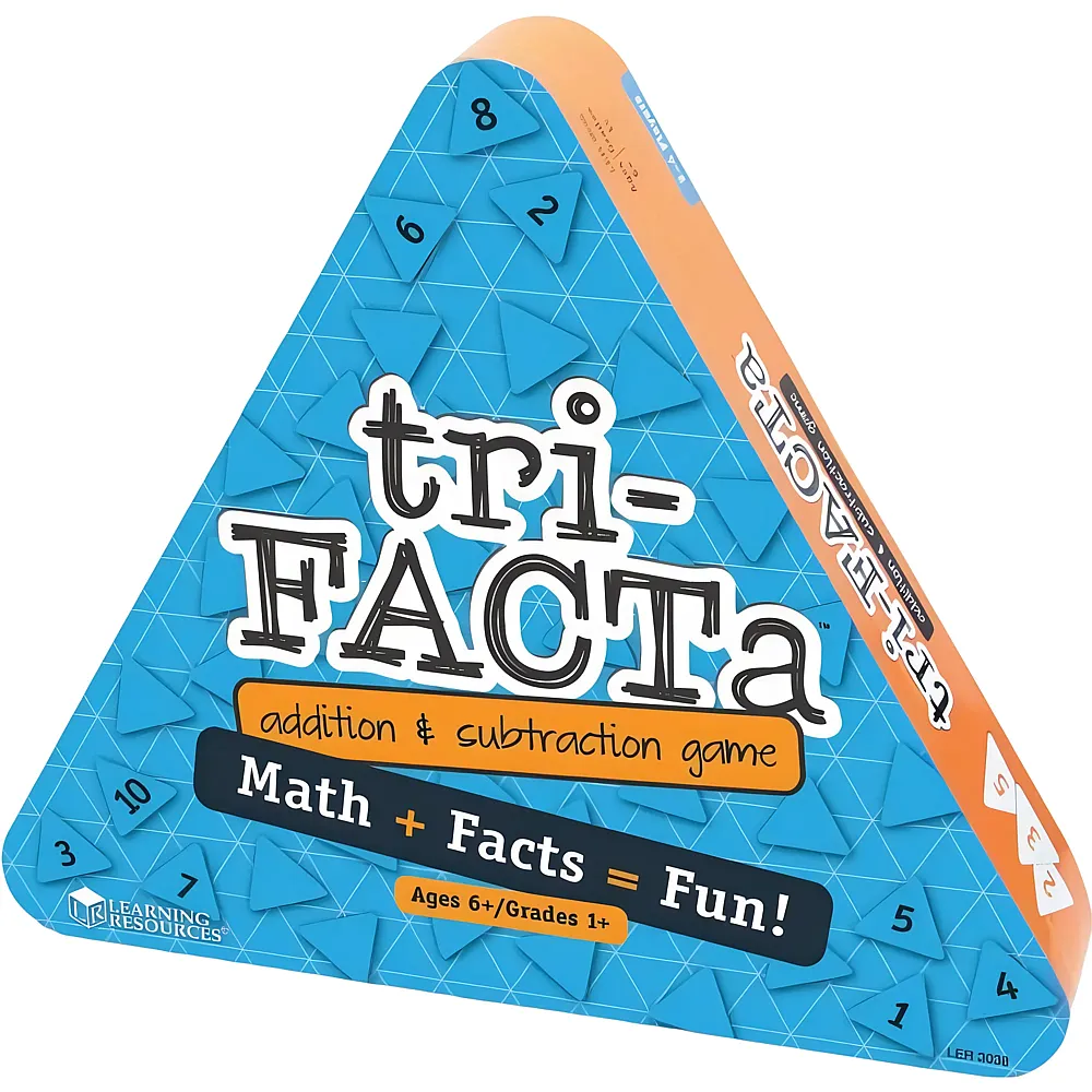 Learning Resources tri-FACTa Addieren- & Subtrahieren-Spiel