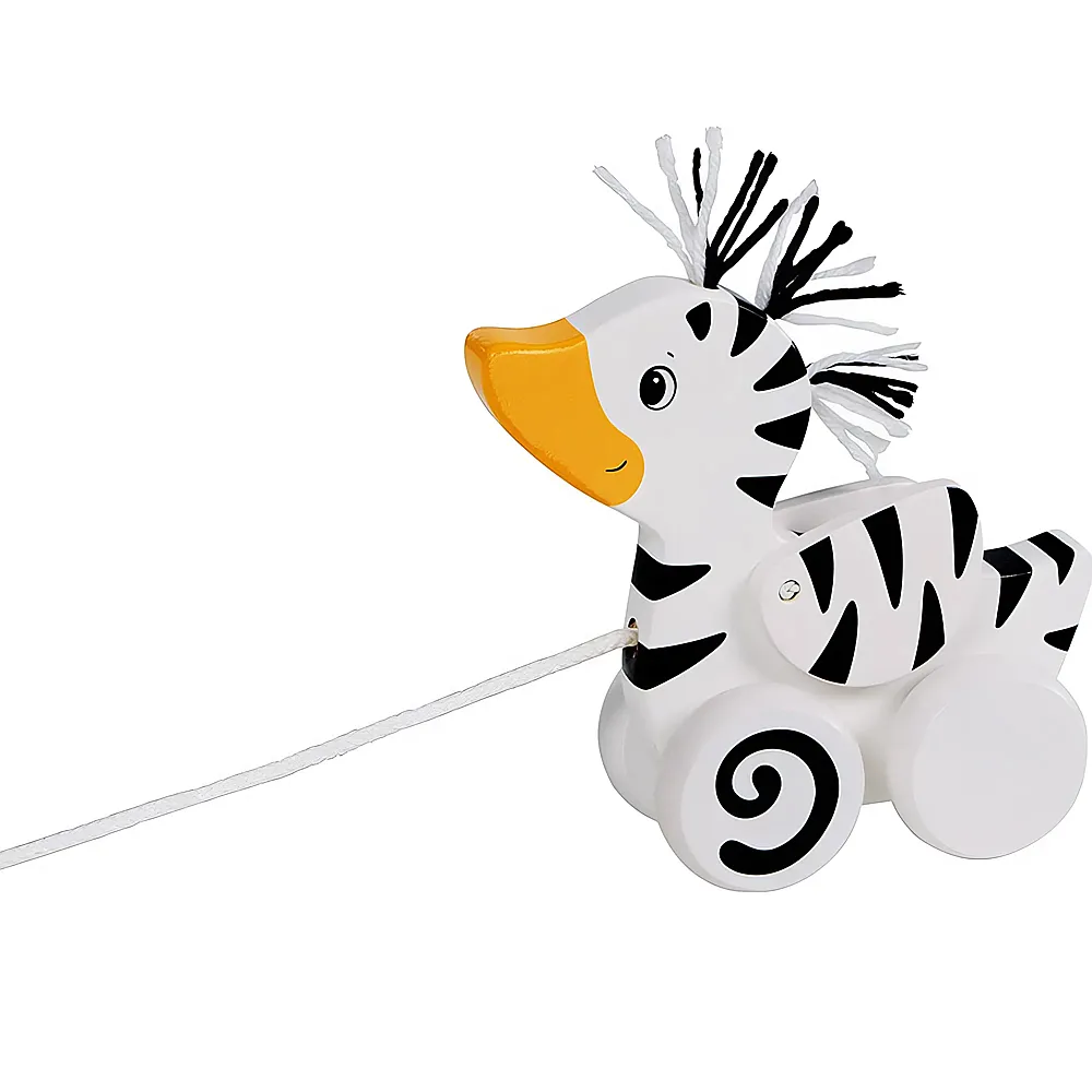Goki Baby Ziehtier Zebra-Ente | Ziehen & Schieben