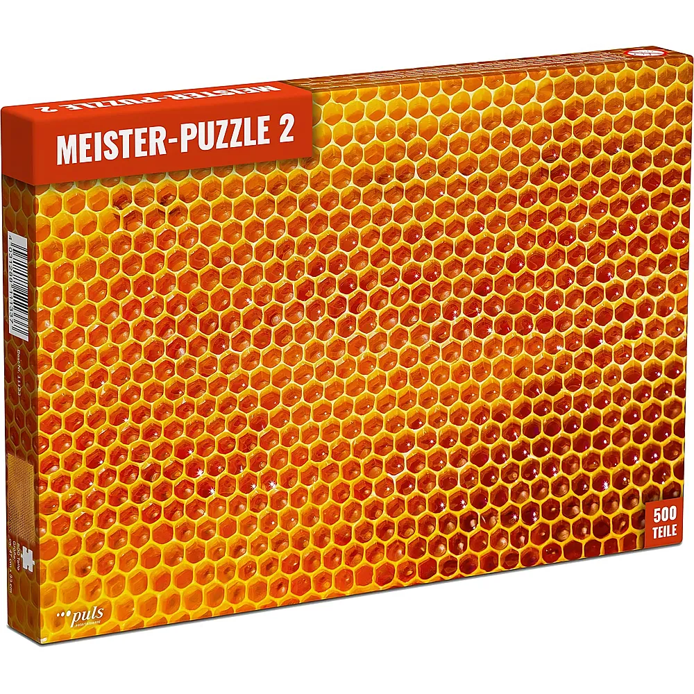 meinspielzeug - Puls Entertainment Puzzle Meister-Puzzle 2: Honigwaben 500Teile | Puzzle 500 Teile