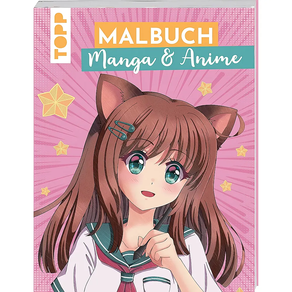 Frechverlag Topp Malbuch Manga & Anime