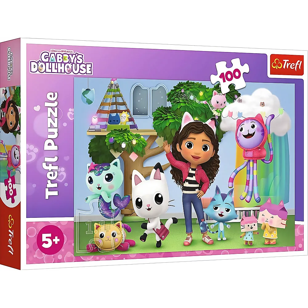 Trefl Puzzle Gabby's Dollhouse - 100 Teile
