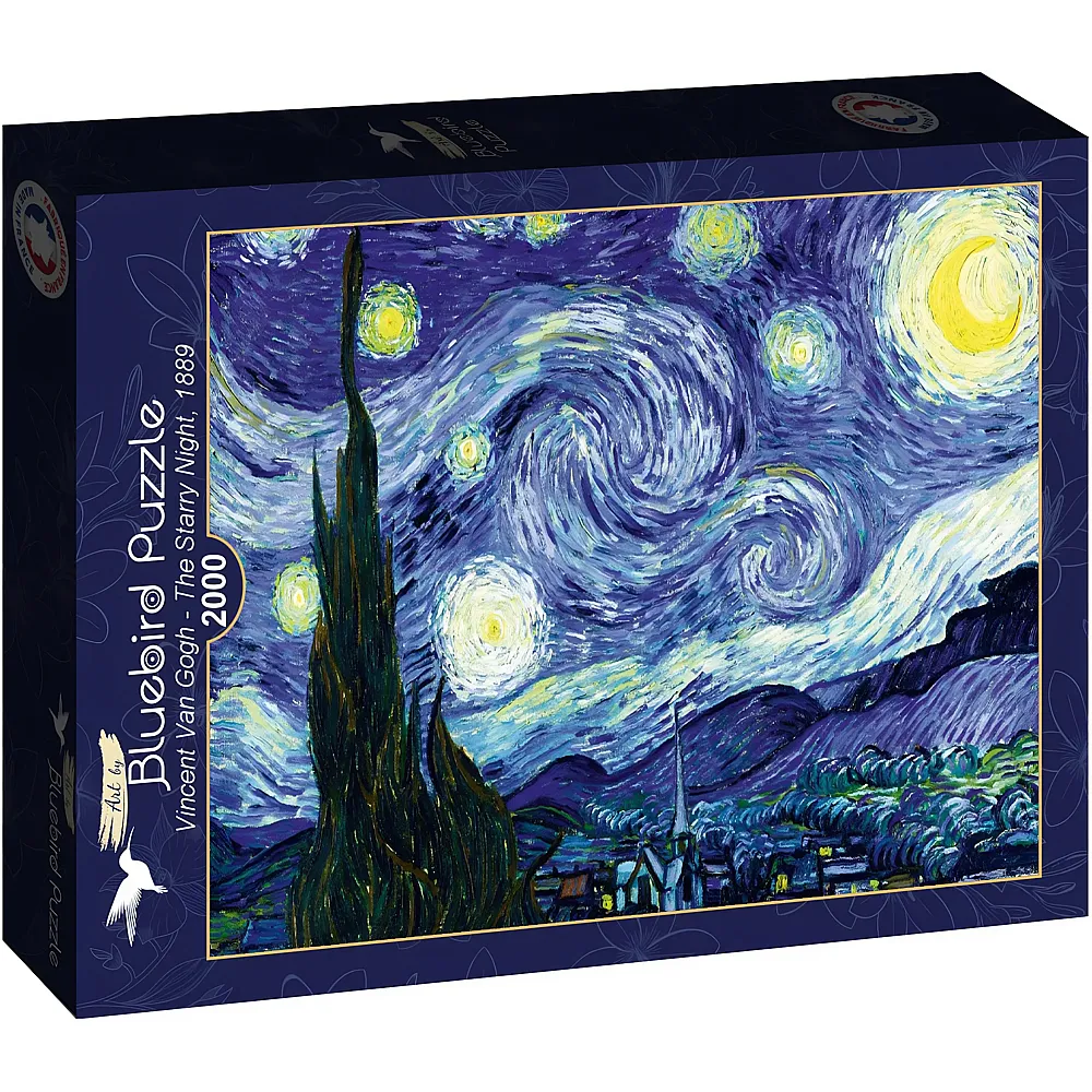 Bluebird Puzzle Vincent Van Gogh - The Starry Night, 1889 2000Teile