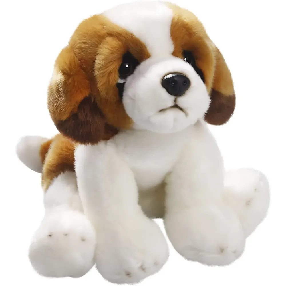 Carl Dick Bernhardiner sitzend - 24 cm - Hunde Pl�sch
