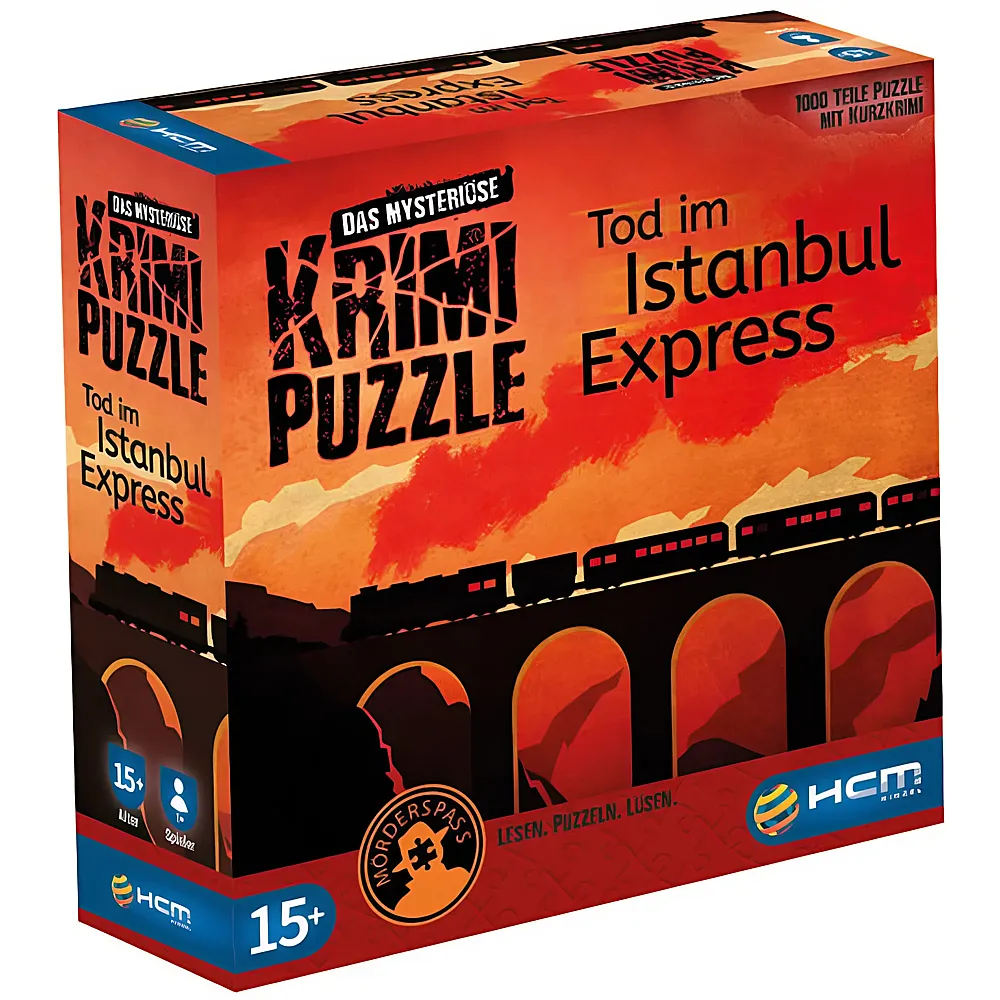 HCM Kinzel Krimi Tod im Istanbul Express 1000Teile | Puzzle 1000 Teile