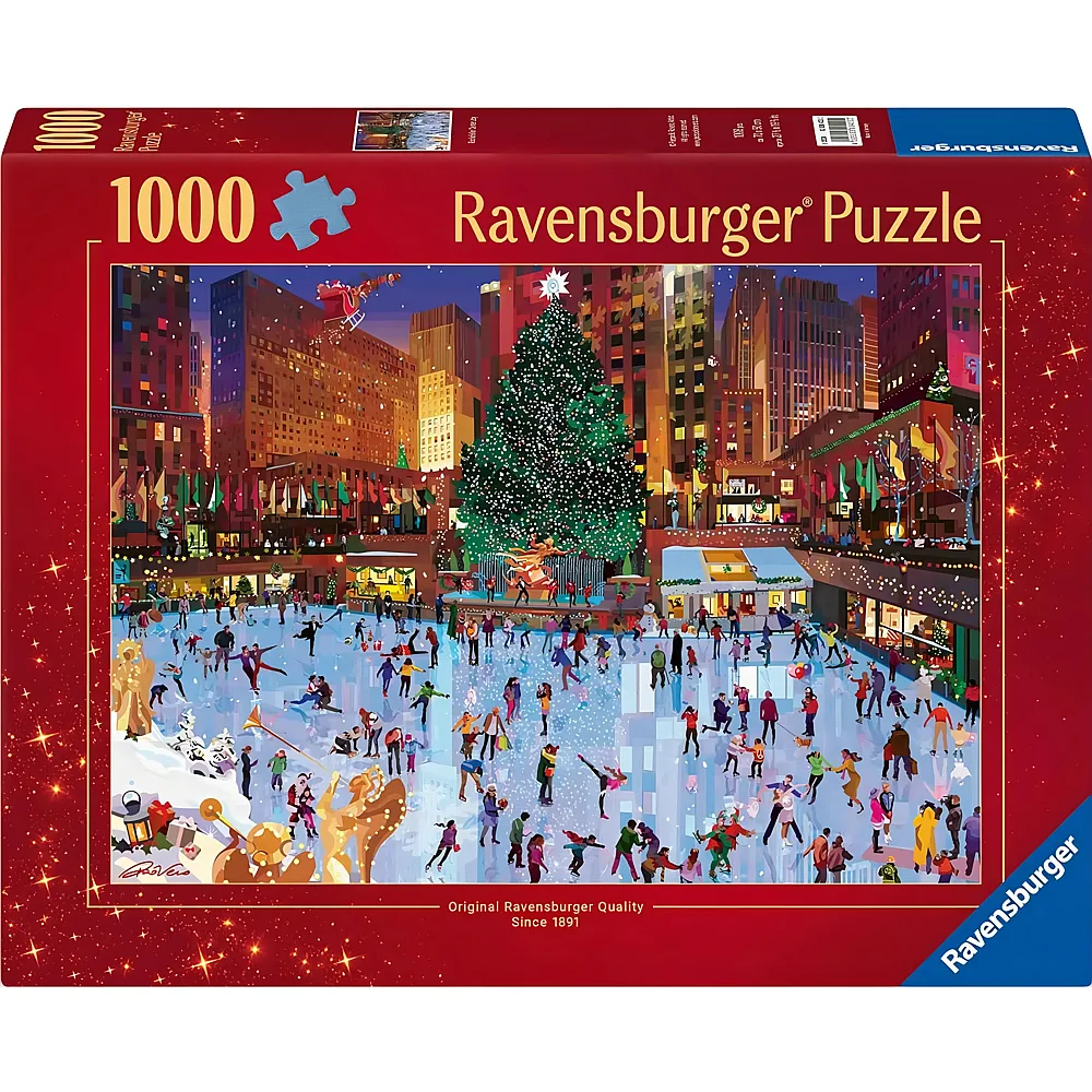 Ravensburger Weihnachten im Rockefeller Center 1000Teile