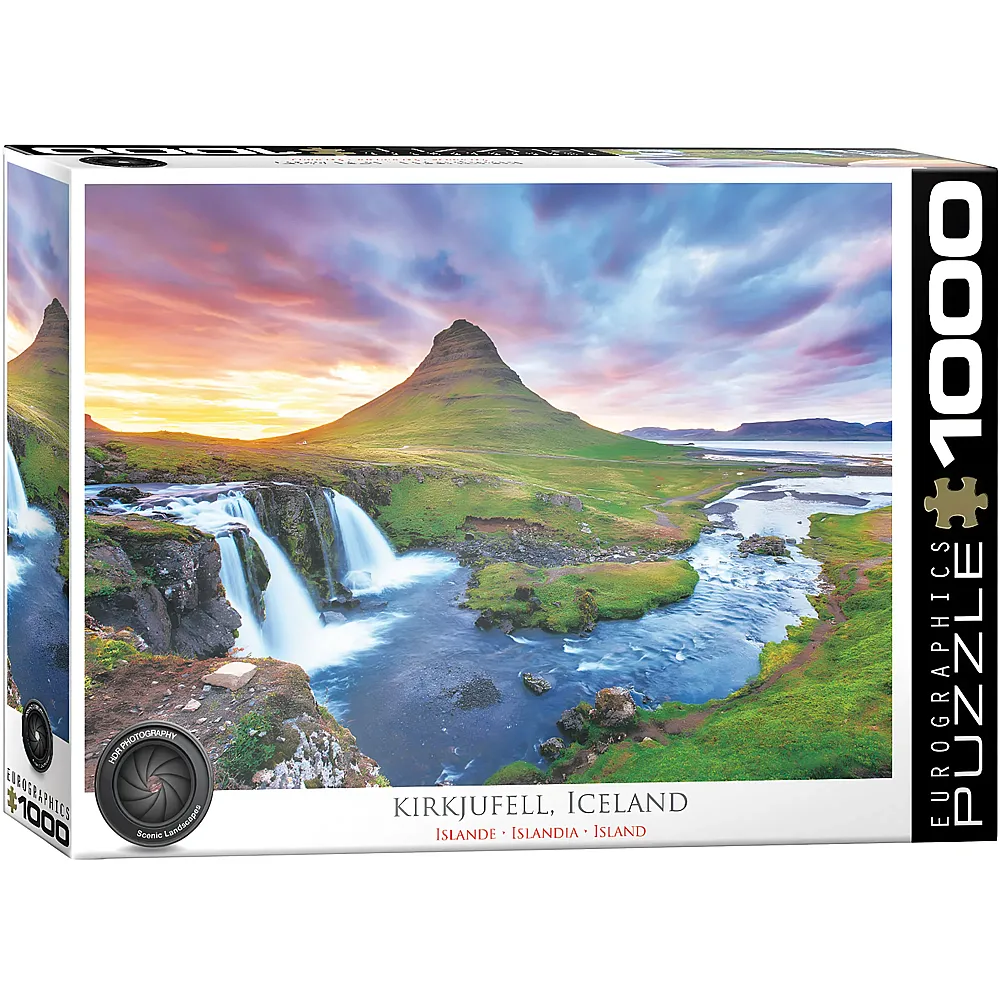 Eurographics Puzzle Kirkjufel, Island - 1000 Teile
