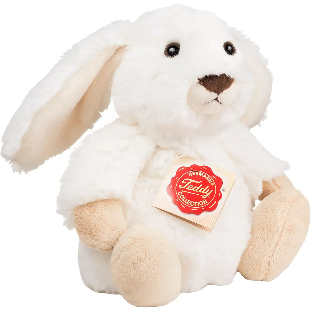 Teddy-Hermann Coniglietto Poppi Bianco - 15 cm