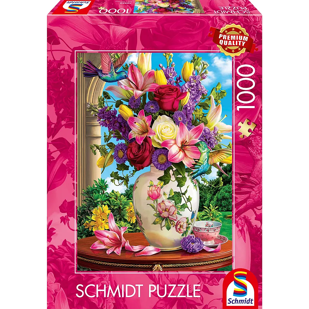 Schmidt Puzzle Blumenvase - 1000 Teile