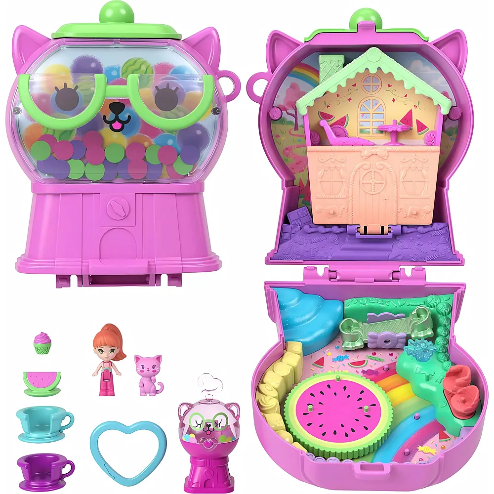 Polly Pocket Kaugummi-K�tzchen-Schatulle