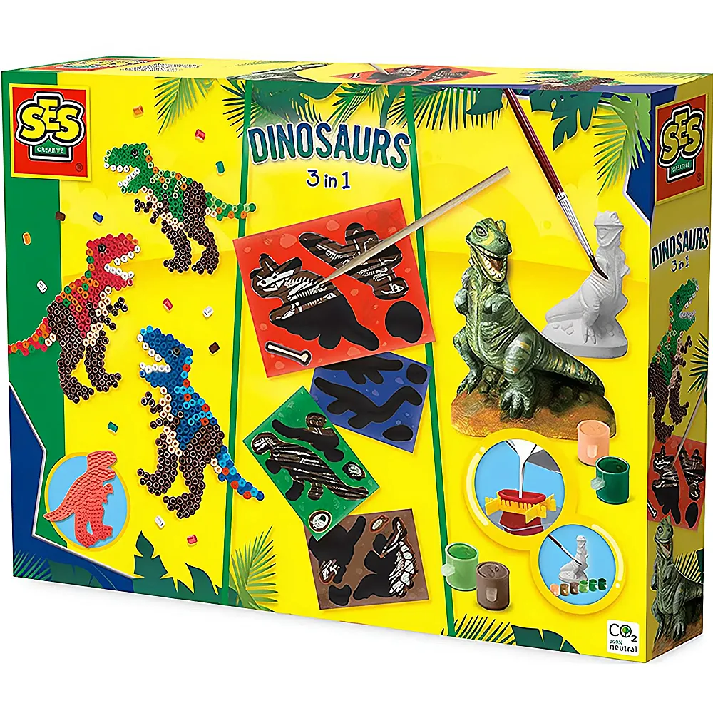 SES Mega Set Dinosaurier 3 in 1
