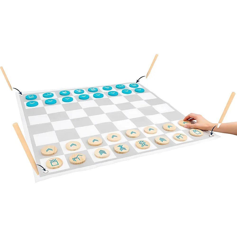 small foot Dame und Schach XXL Active