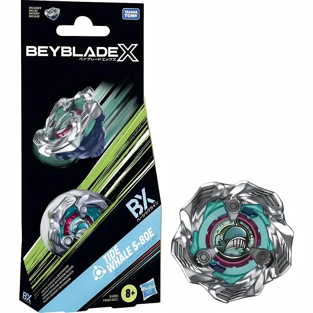 Beyblade X Booster Pack Tide Whale 5-80E - Battling Tops