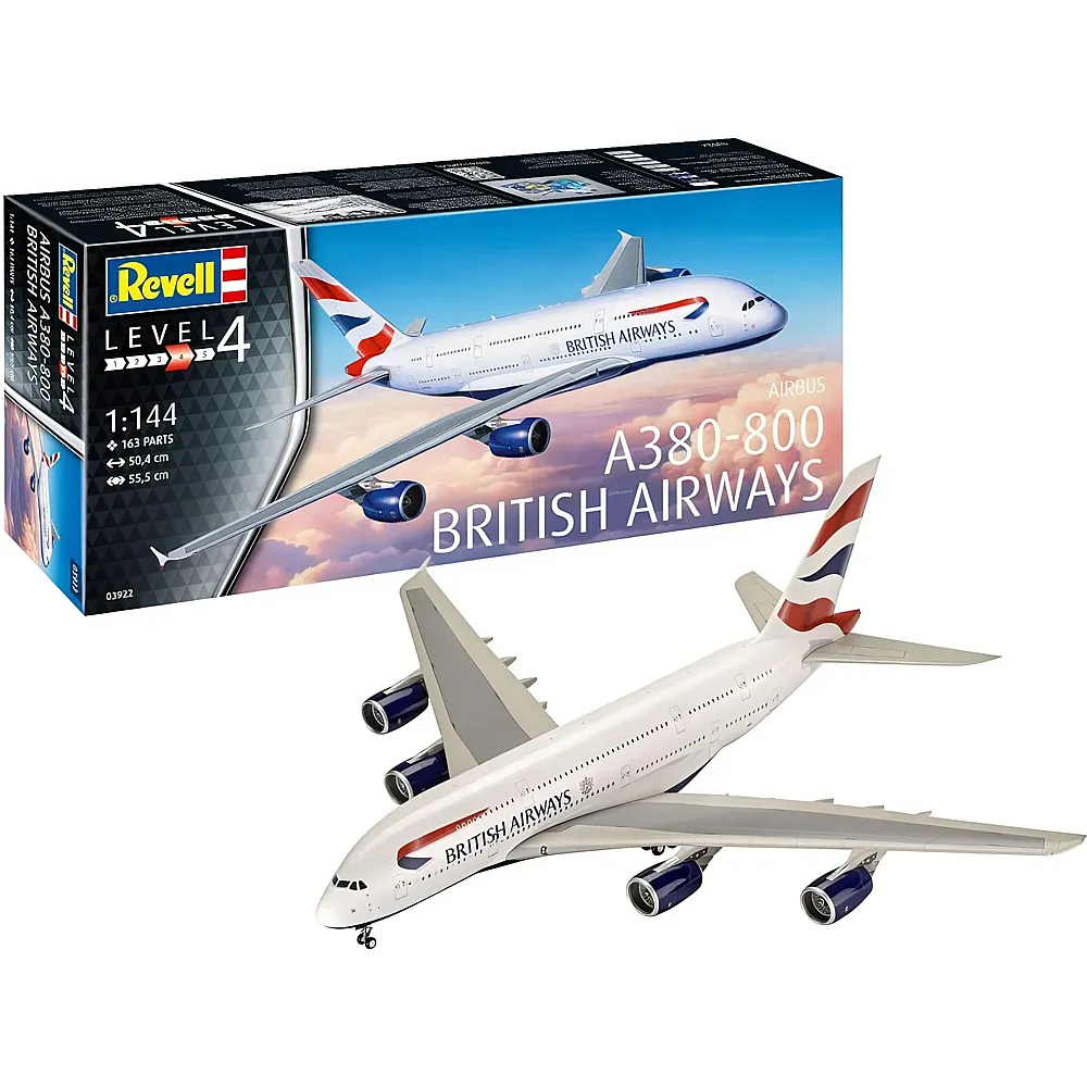 Revell Level 4 A380 - 800 British Airways