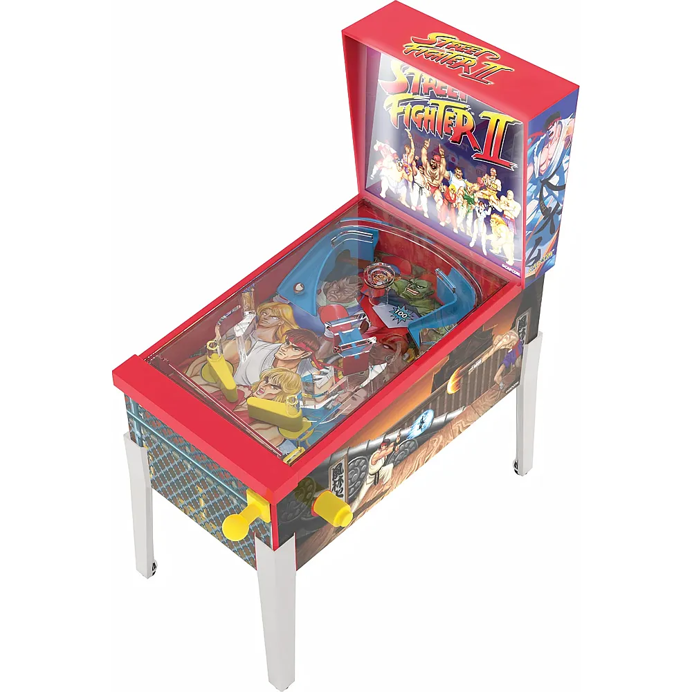 Ambassador Street Fighter II Collectible Desktop Arcade Pinball