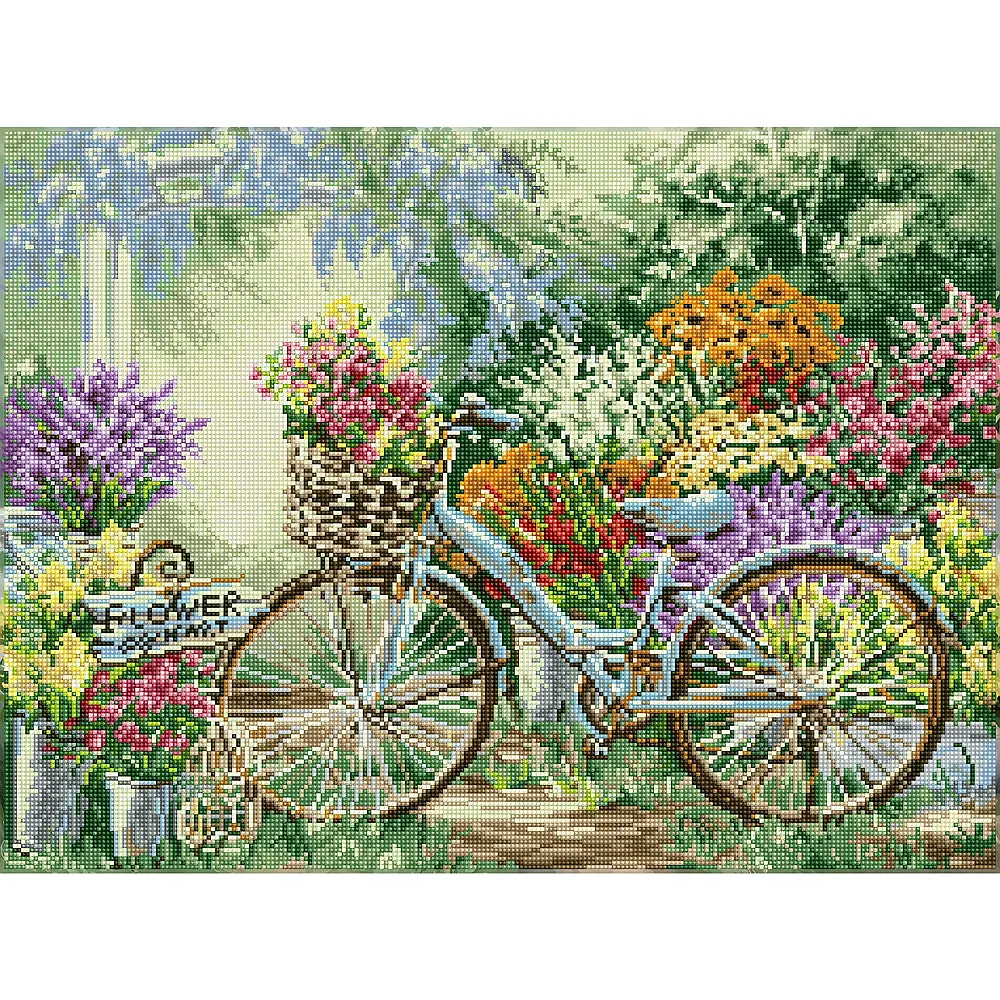 meinspielzeug - Diamond Dotz Diamond Painting Blumenmarkt