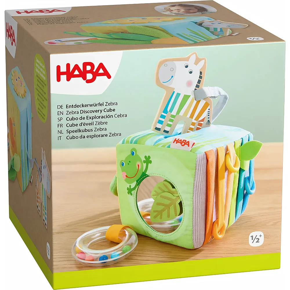 HABA Entdeckerw�rfel Zebra