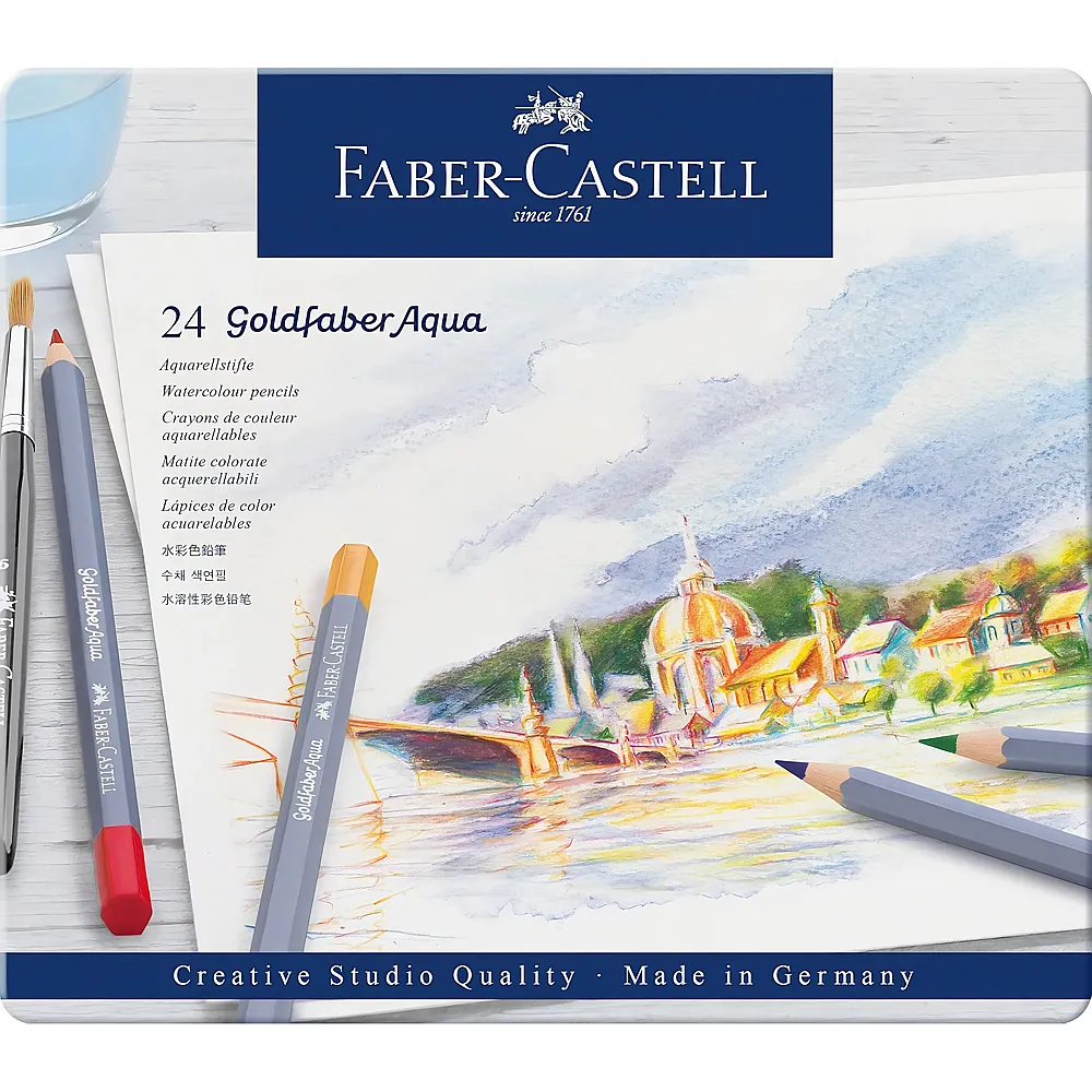 Faber-Castell Goldfaber Aquarellstift 24Teile
