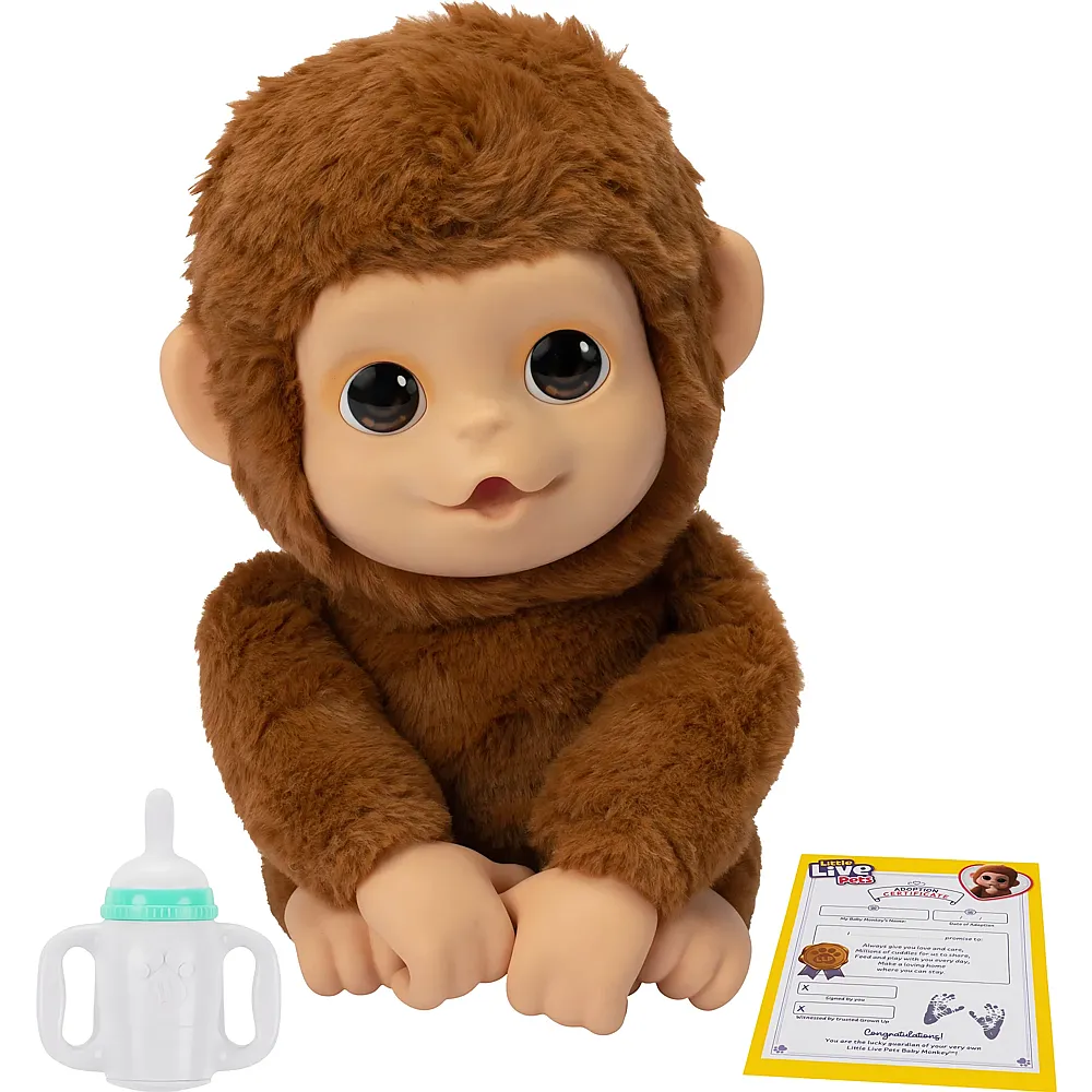 Moose Toys Little Live Pets Baby Monkey