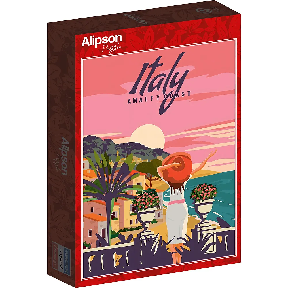 Alipson Puzzle Italien - Amalfik�ste - 1000 Teile