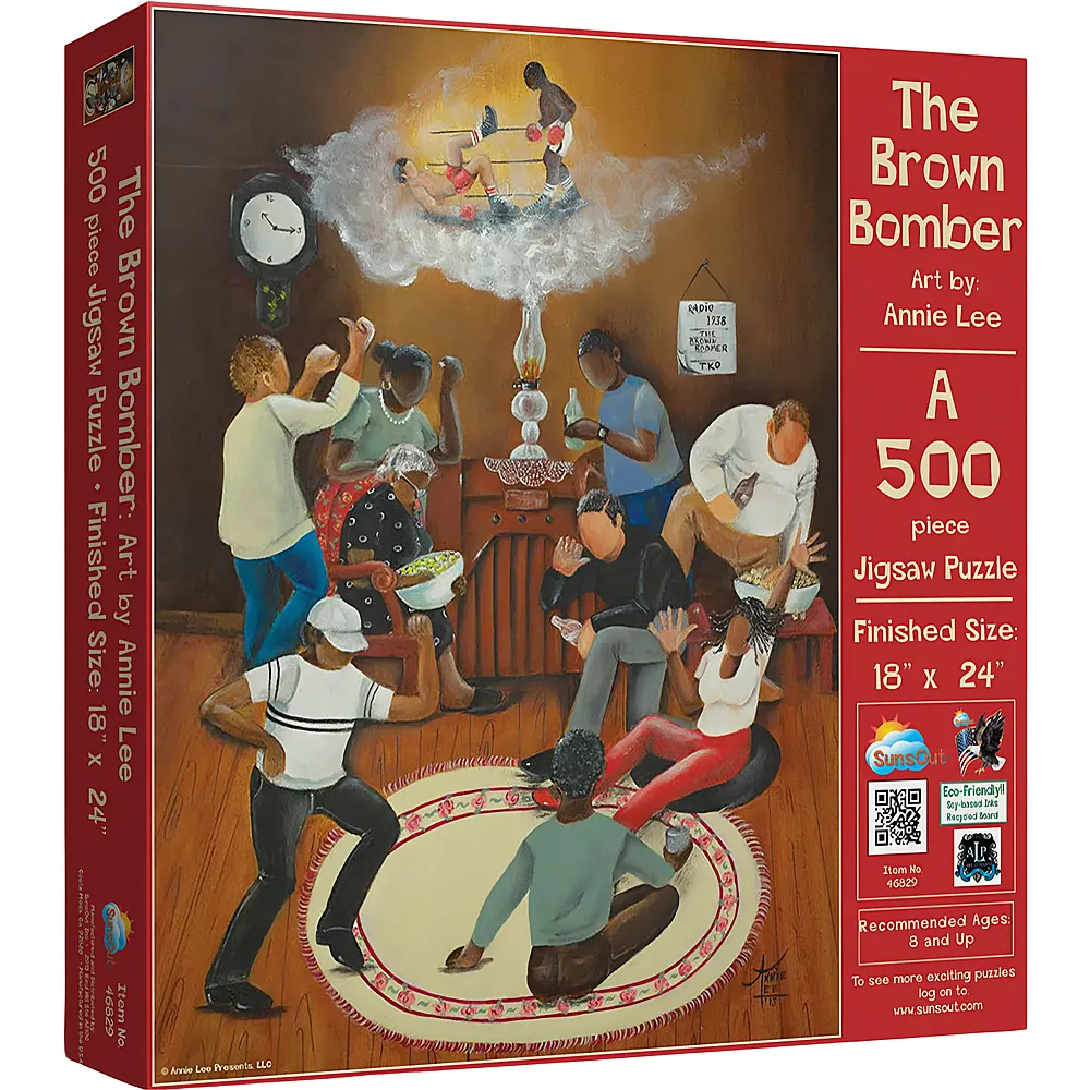 SunsOut Puzzle Annie Lee The Brown Bomber - 500 Teile