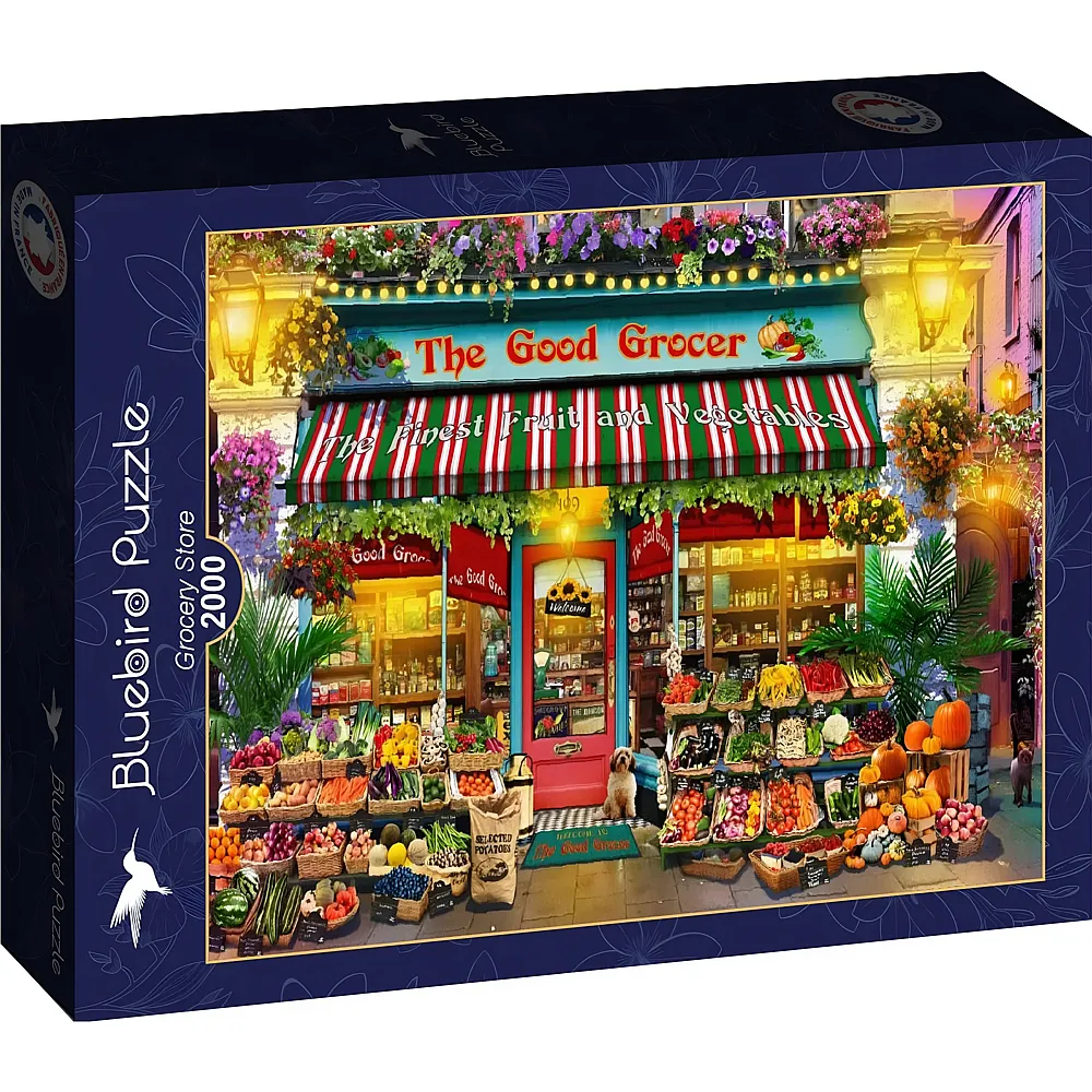 Bluebird Puzzle Lebensmittelgesch�ft - 2000 Teile