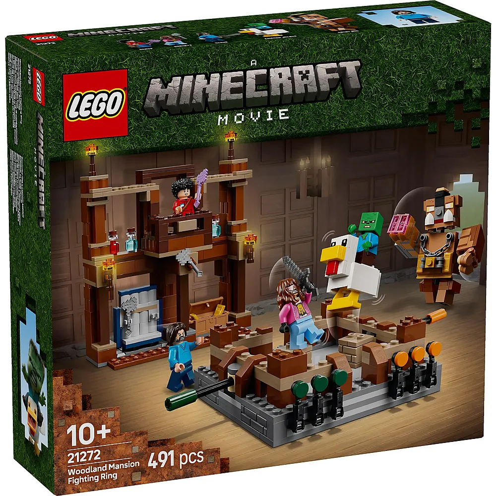 LEGO Minecraft Waldanwesen mit Boxring 21272
