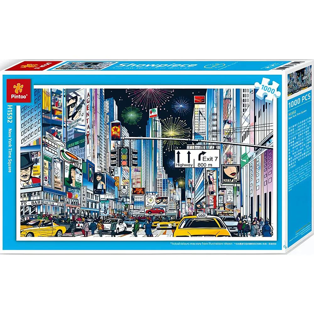 Pintoo Puzzle Plastic Puzzle - New York City - 1000 Teile