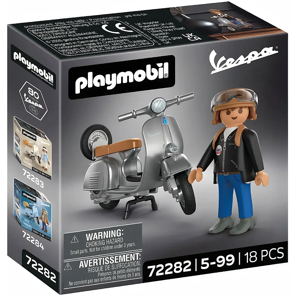 PLAYMOBIL 80 Jahre Vespa 72282